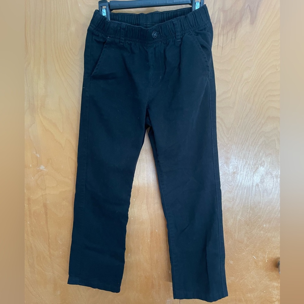 Children’s Place Kids Black pants Adjustable waist size 8